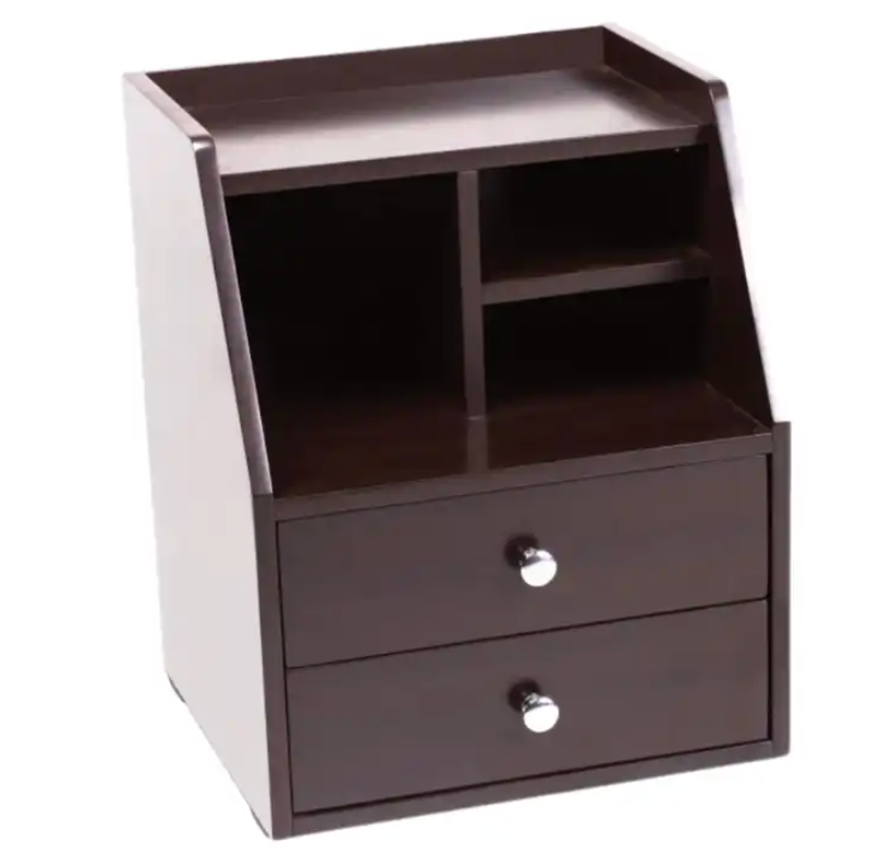 Wooden Bedside Table with Drawer