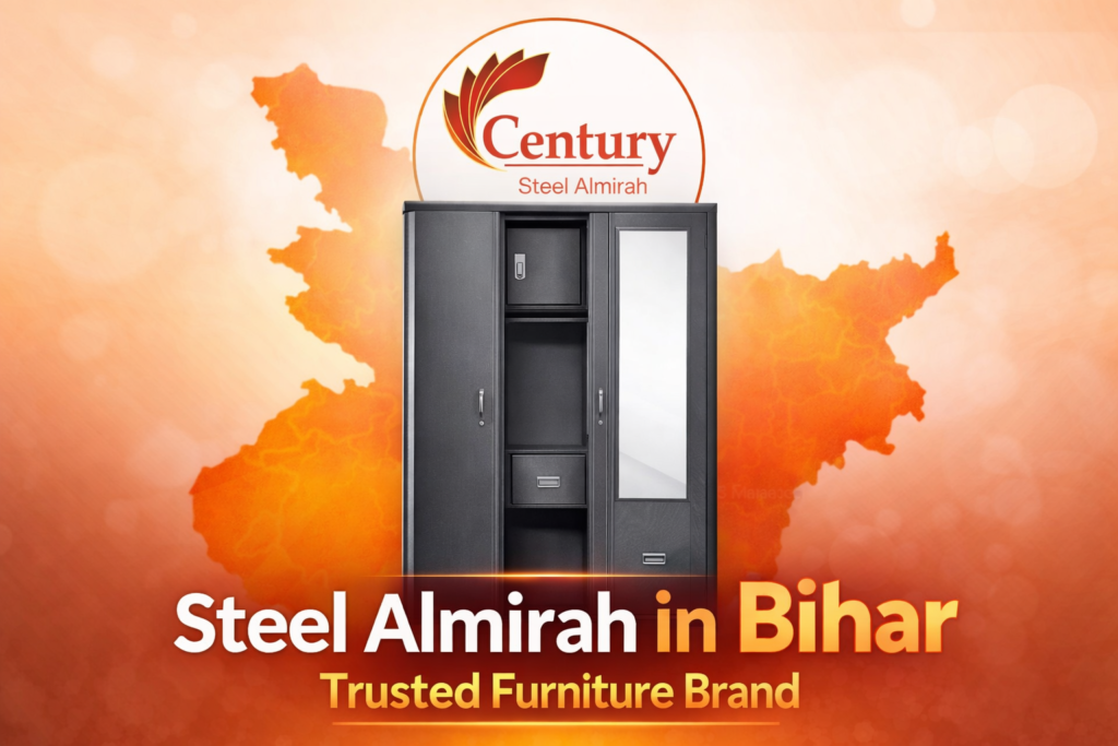 Steel Almirah in Bihar – Century Steel Almirah Furniture