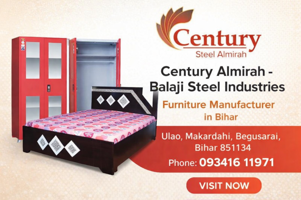 Everest king size wooden bed with hydraulic storage and modern walnut finish in Begusarai